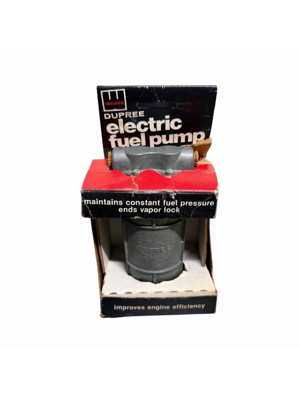 NEW Old Stock Dupree Electric Fuel Pump Model 801 12 Volt 4.5-7 p.s.i.